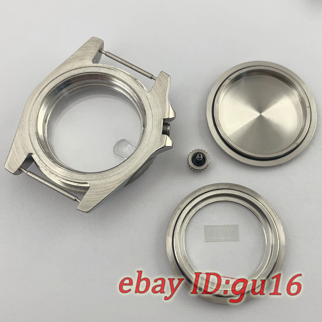 40mm Sapphire Glass 3.8 O’clock Watch Case Fit NH35 NH36 Miyota8215 ETA2836/2824