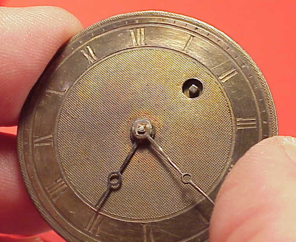 Vintage 38MM CHRISTOPHER GOLLING IN WIEN VERGE FUSEE POCKET WATCH MOVEMENT