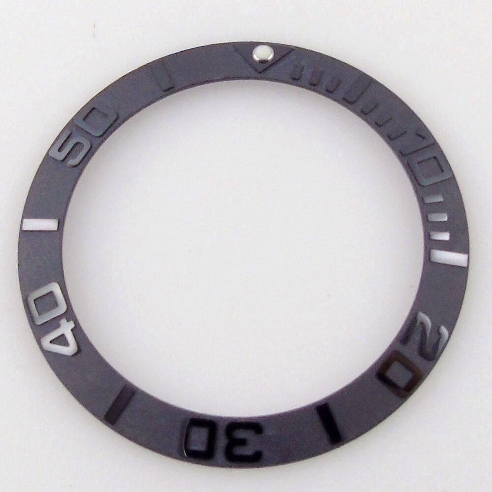 High Quality Parts 39.8mm*31.6mm Bezel Insert Fit 43mm SEA Men Watch Accessories