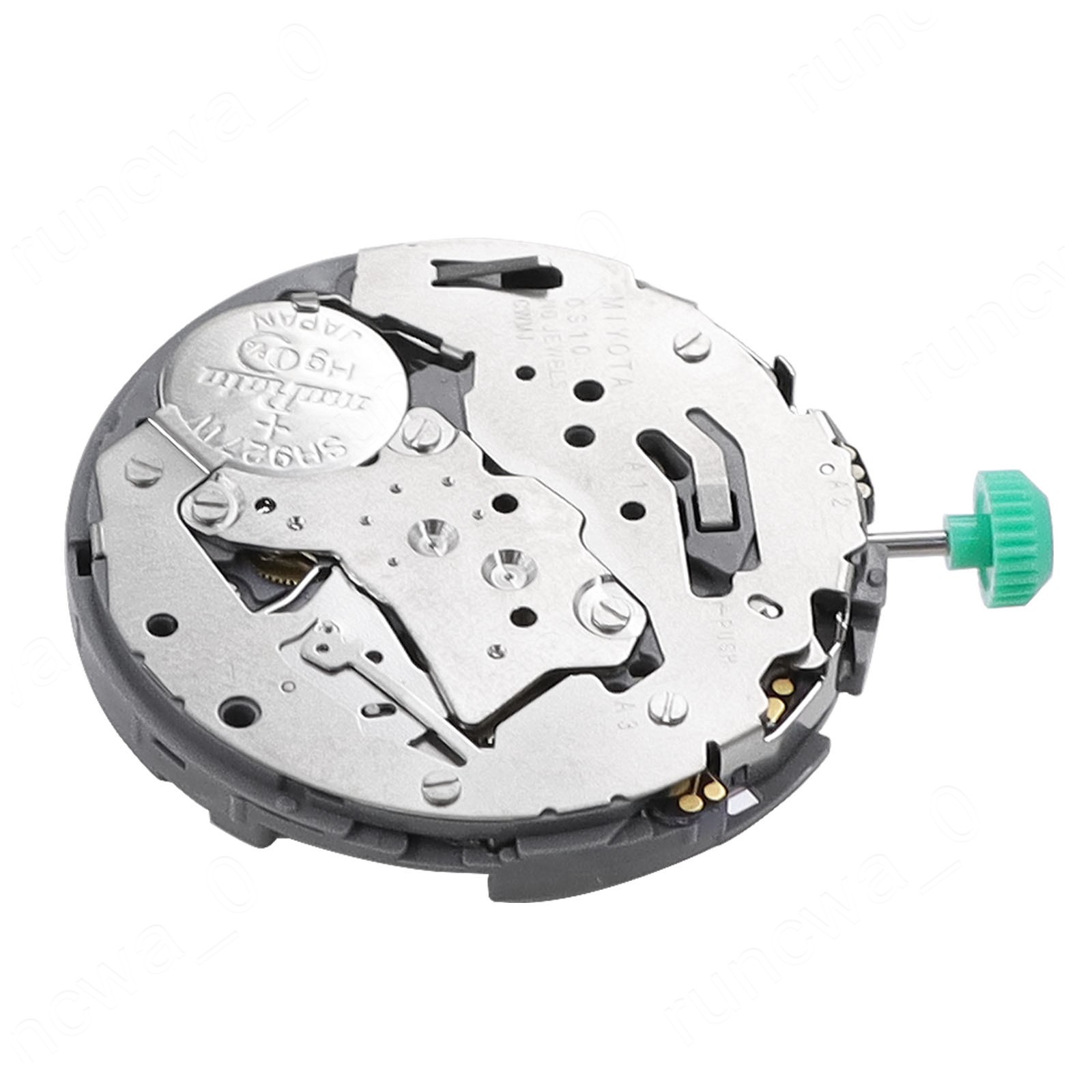 For Miyota/Citizen 0S10, 3 Hands, Date @3, Japan Chronograph Quartz Movement OEM