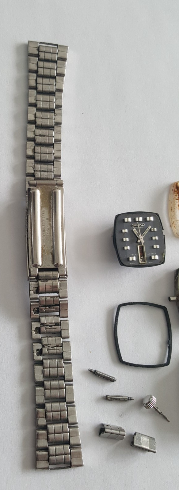 Seiko Caliber 2706A Wristwatch & Bracelet For Parts