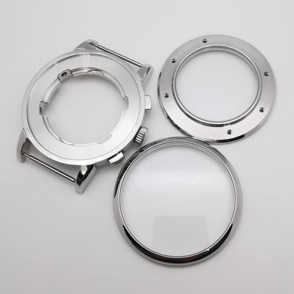 42mm Men’s Watch Parts Sterile Watch Case Dial Hands with ST1655 movement