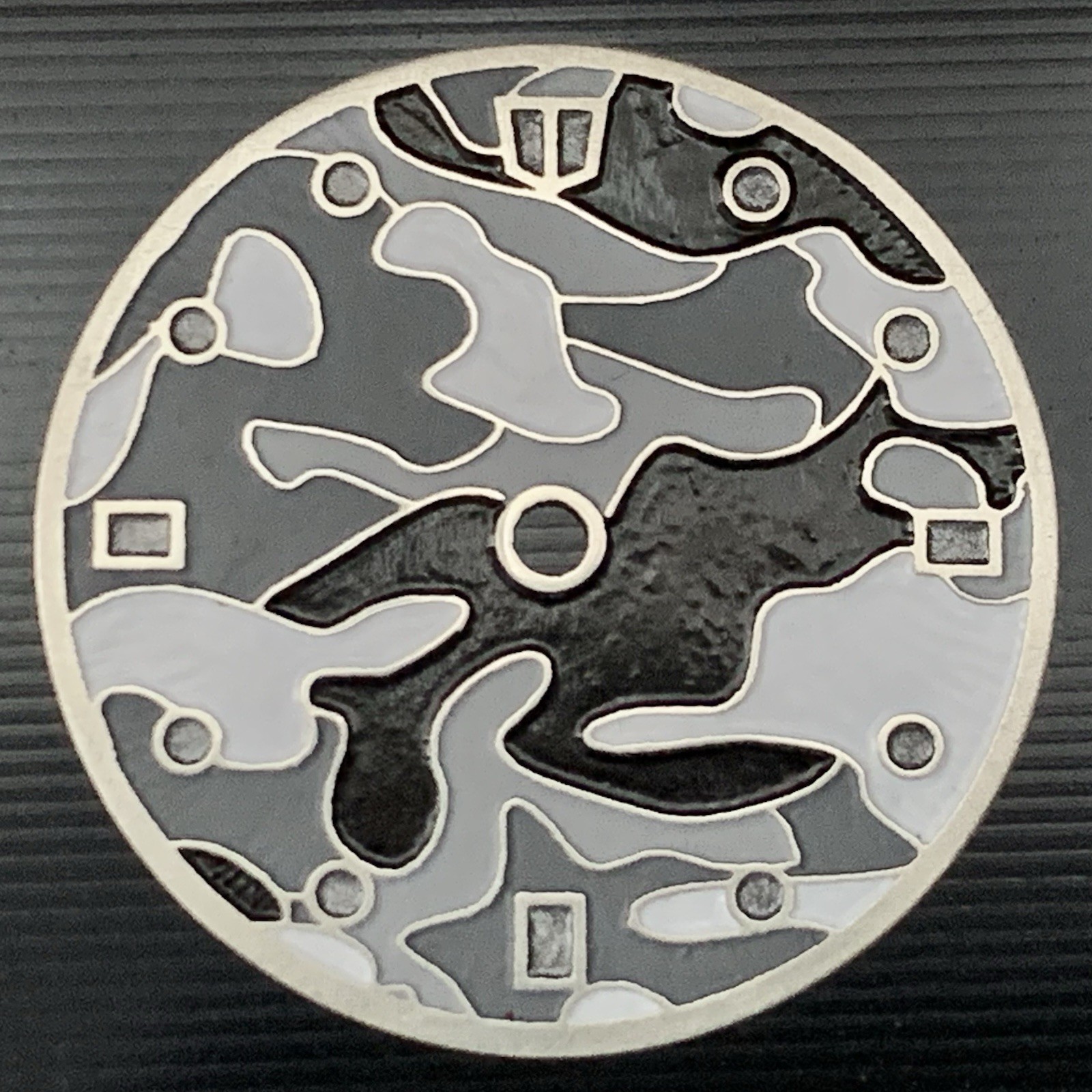 CA / Ø 28,5 mm / 0,4 mm – watch dial, zifferblatt, deeply engraved