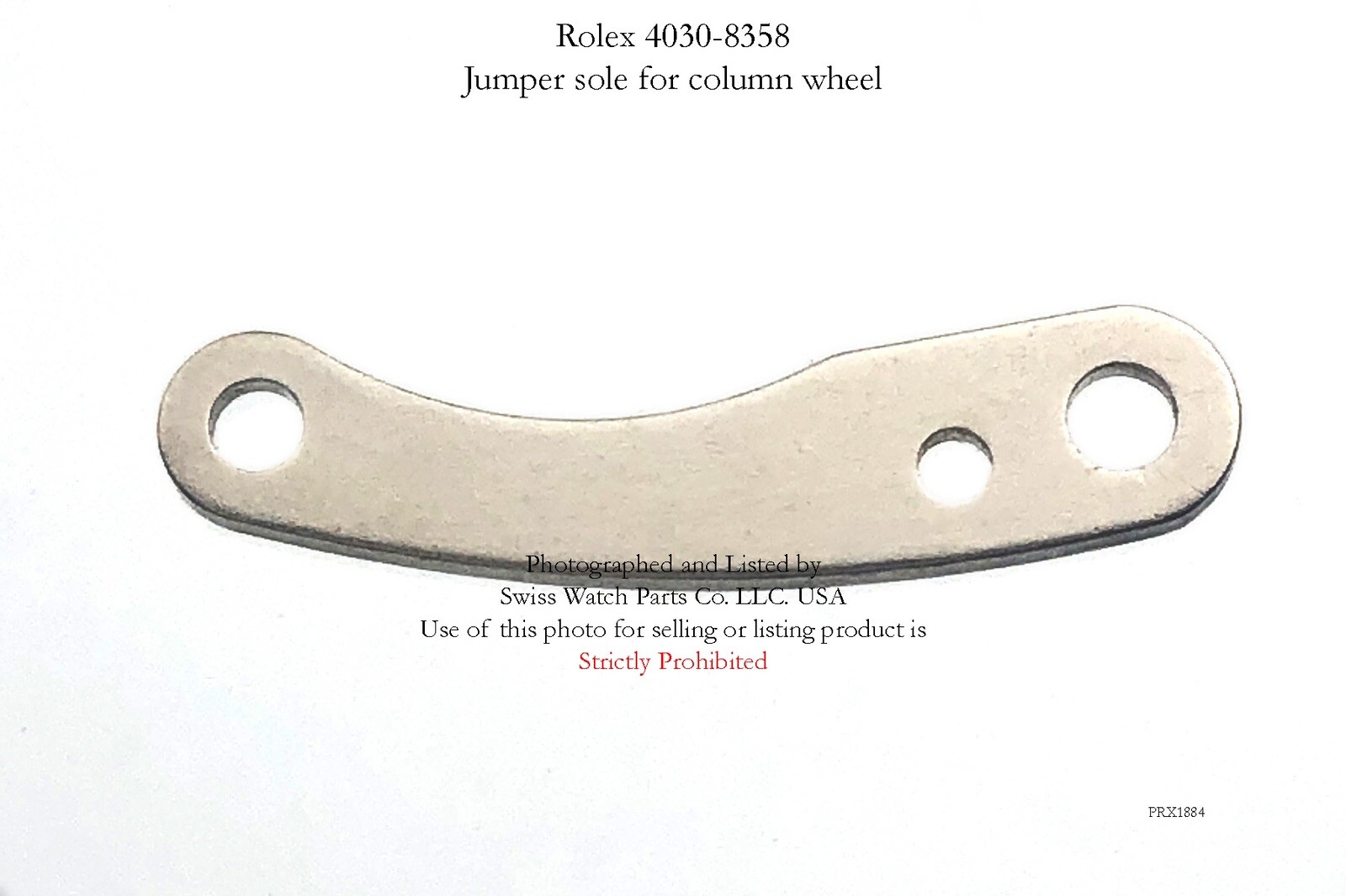 Rolex Caliber 4030 8358 Jumper sole for column wheel Genuine Watch Movement Part