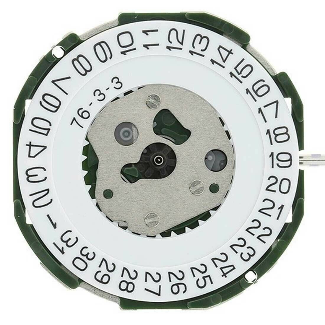 Quartz Watch Movement With Battery Date at 3 O’clock Replacement For Miyota 2115