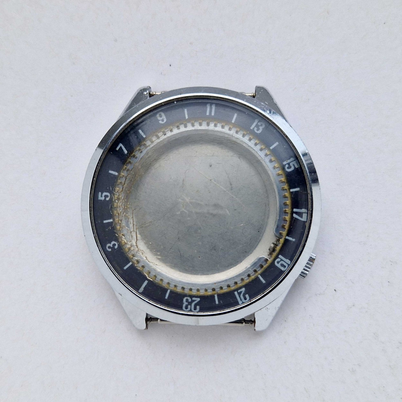 CASE for rare Soviet wrist watch RAKETA 24H. ANTARCTIC. USSR.