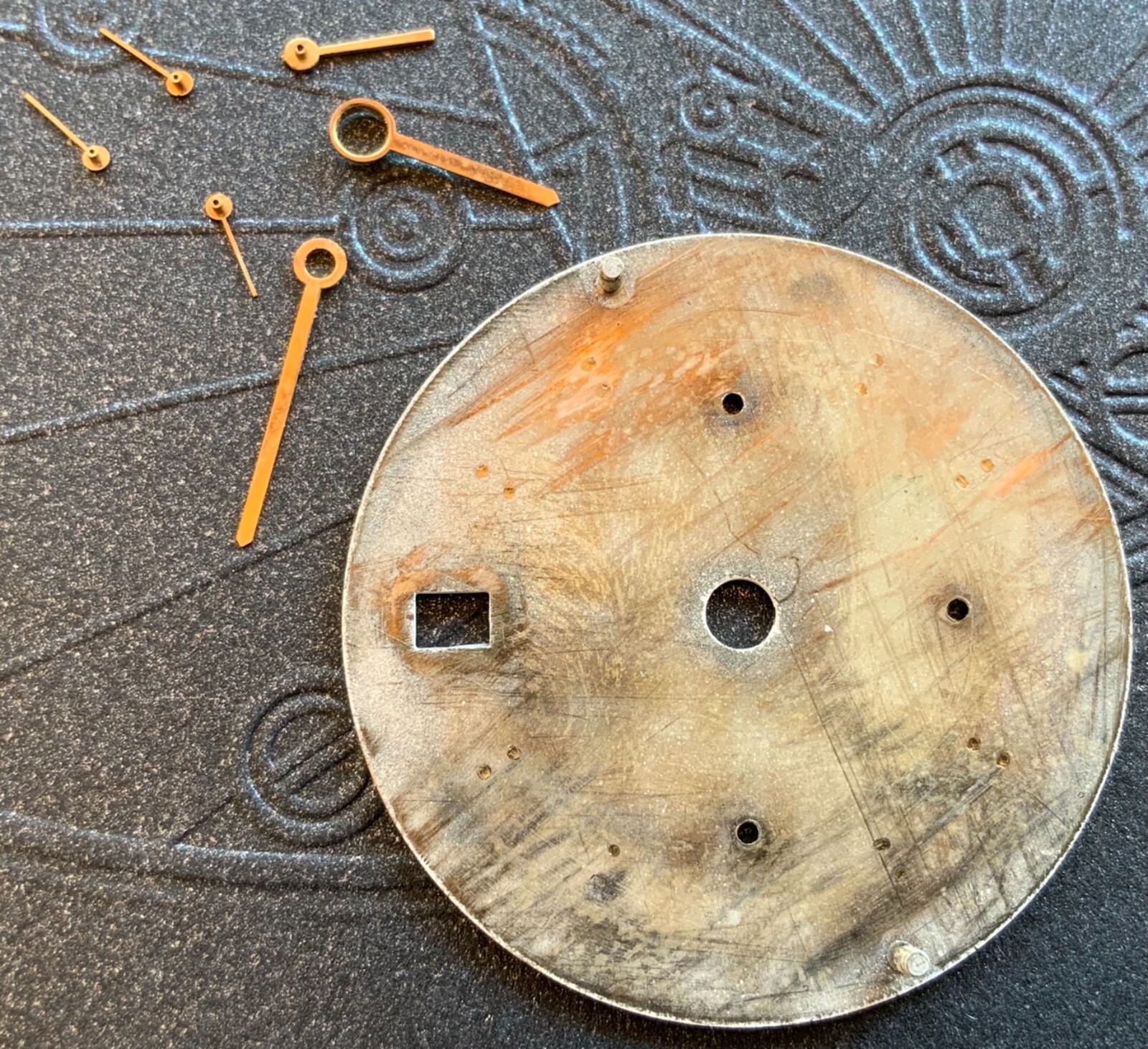 Wyler Vetta Chronograph Chronograph Dial + Hands Hands