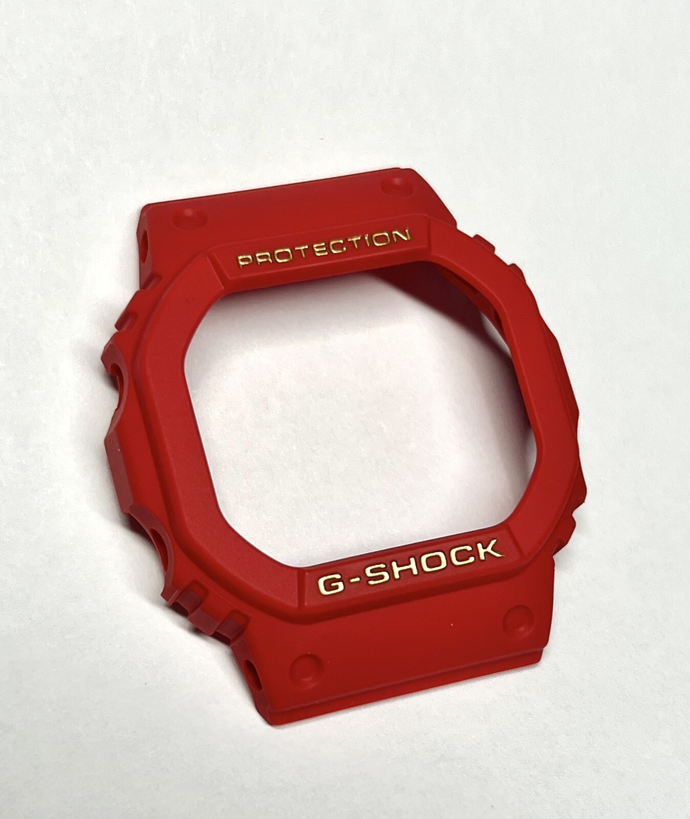 Genuine G Shock Replacement bezel for DW5600SMB-4 DW5600SMB RED / GOLD NEW **