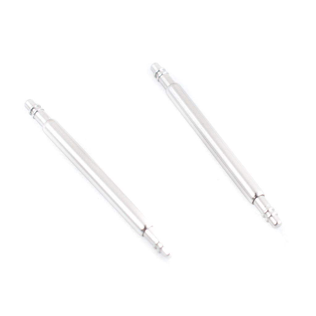 Thin Watch Spring Bars for Seiko Fat Lug Holes 1.1mm tips 1.8mm thick for straps