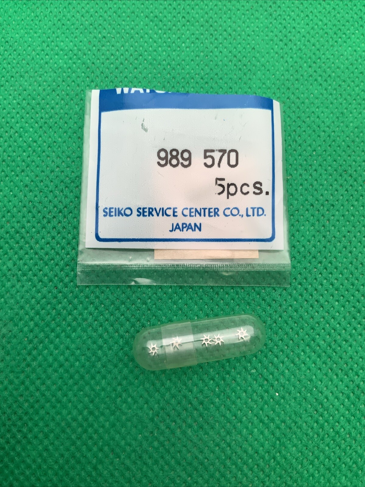 Genuine Seiko 989 570 Intermediate Wheel For Day Correction Watch Part (1 Pc)