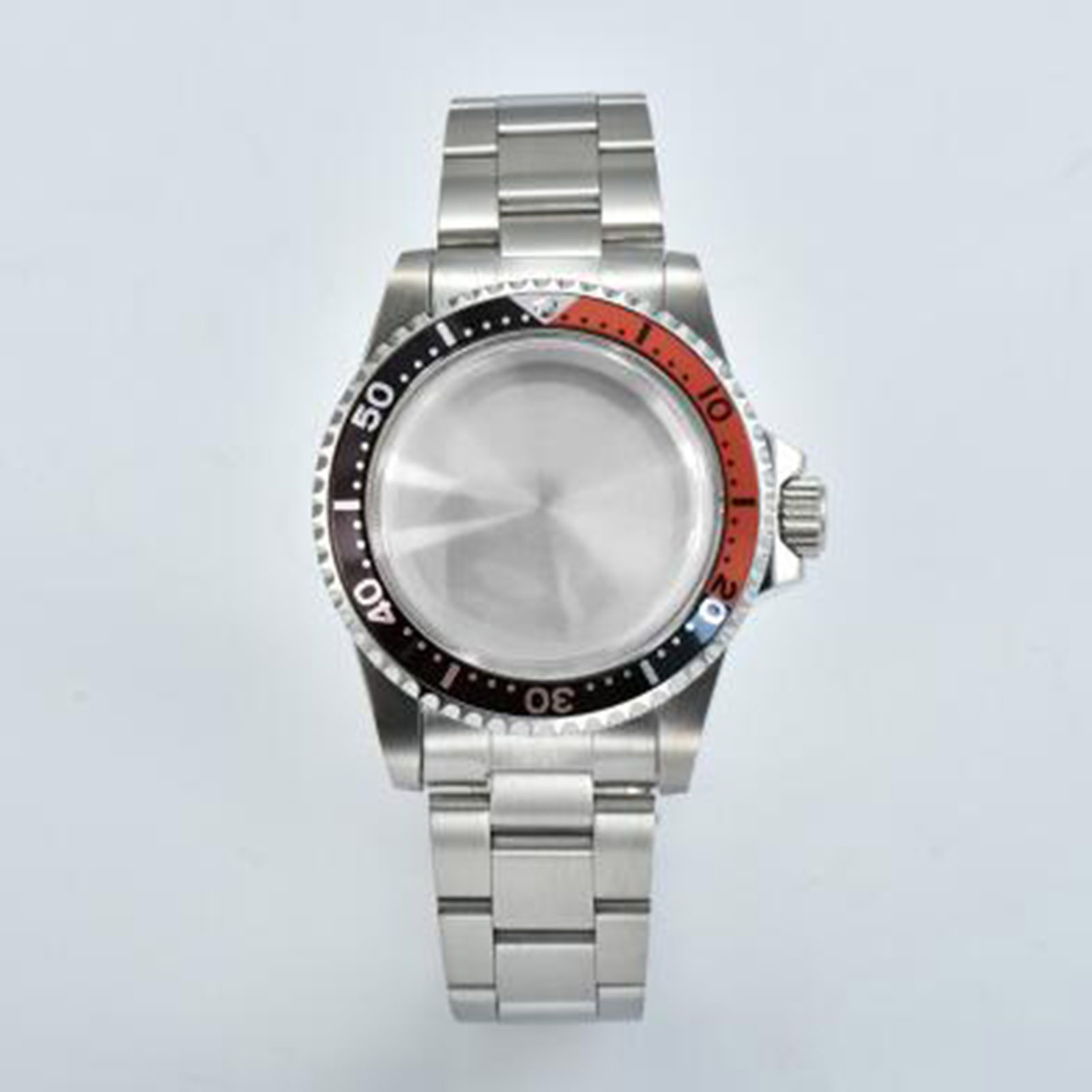 39.5mm Retro Watch Case + Watch Strap for NH35/NH36 Movement
