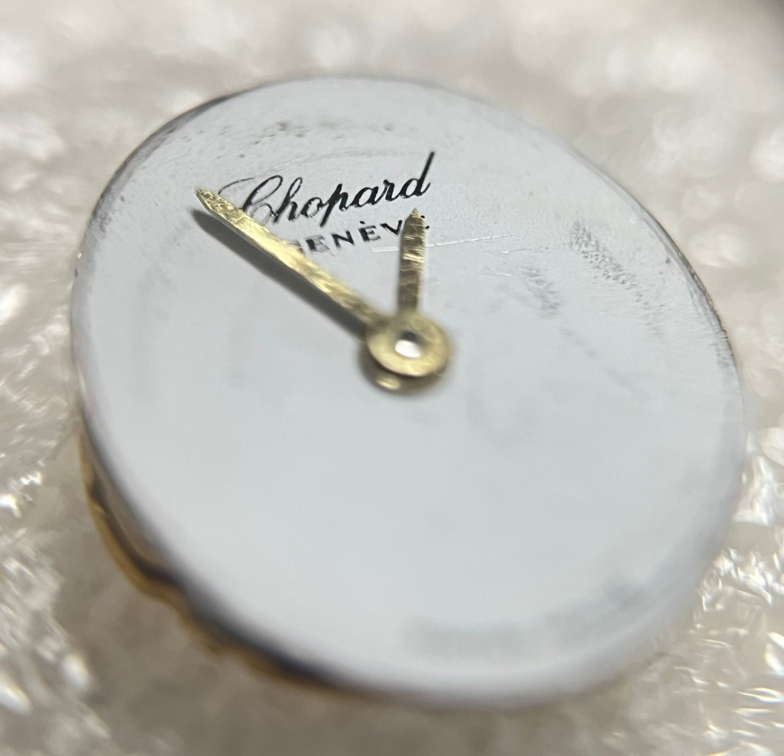 ETA 201.001 Quartz Watch Movement Runs + Dial Chopard Replacement Part