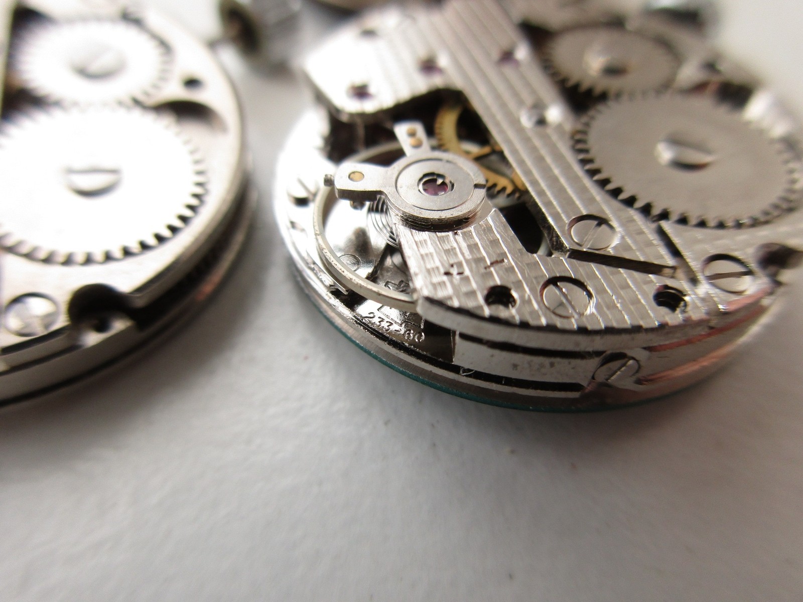 FE France Ebauche cal. 233-60 France vintage watch movements (3 pcs) – for parts