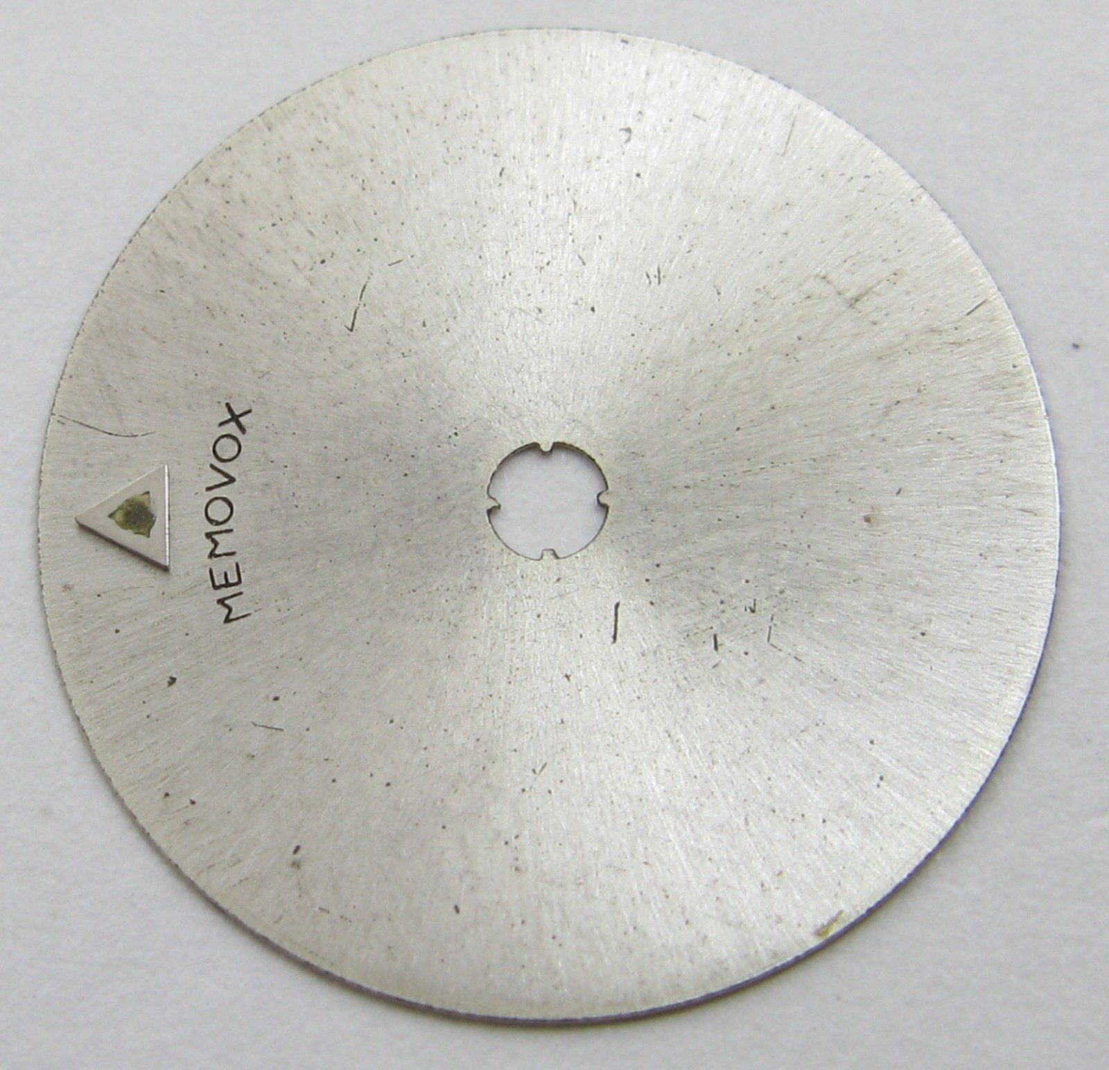 LeCoultre 910 911 916 … watch part Memovox disc champagne dial silver triangle