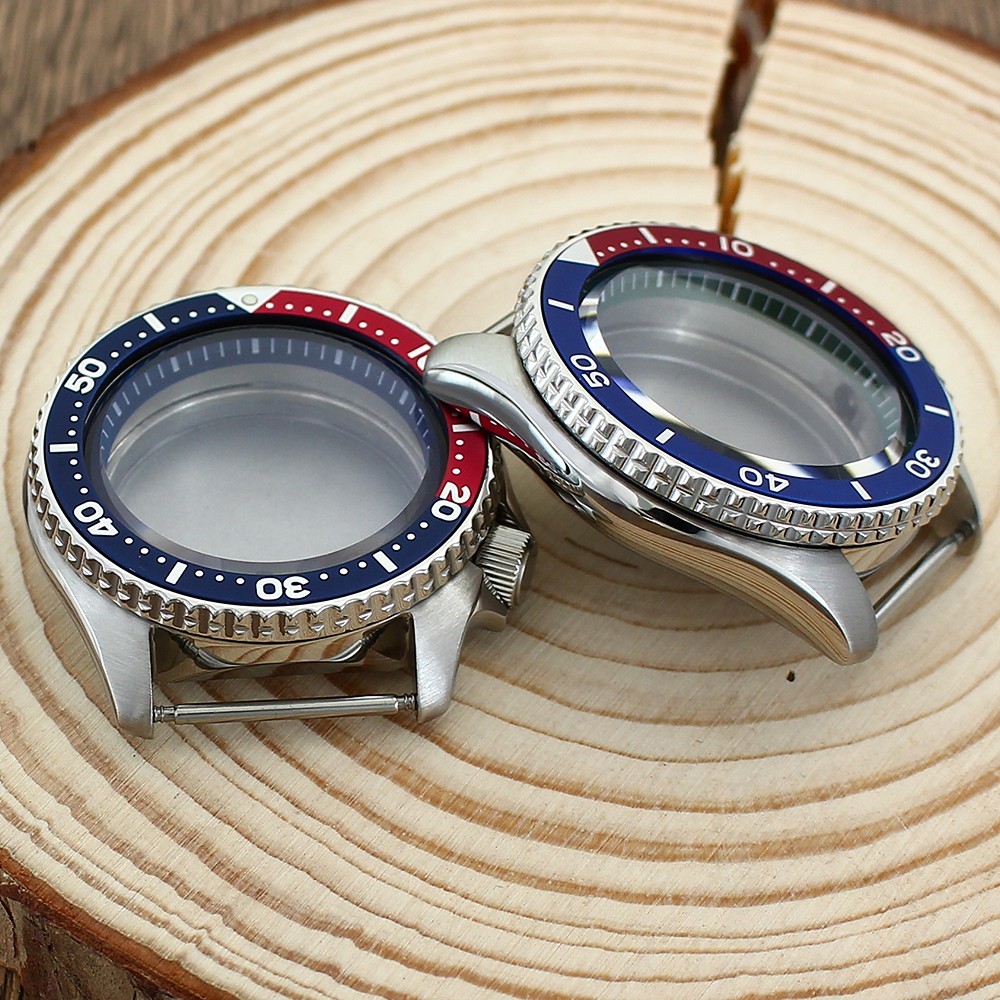 42.5mm Modify Seiko SKX007 Mod Watch Case Sapphire 10ATM For Seiko NH35 34 36 38