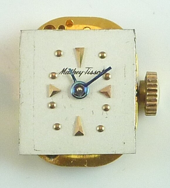 Vintage Mathey Tissot LDS Mechanical Wristwatch Movement – Parts / Repair