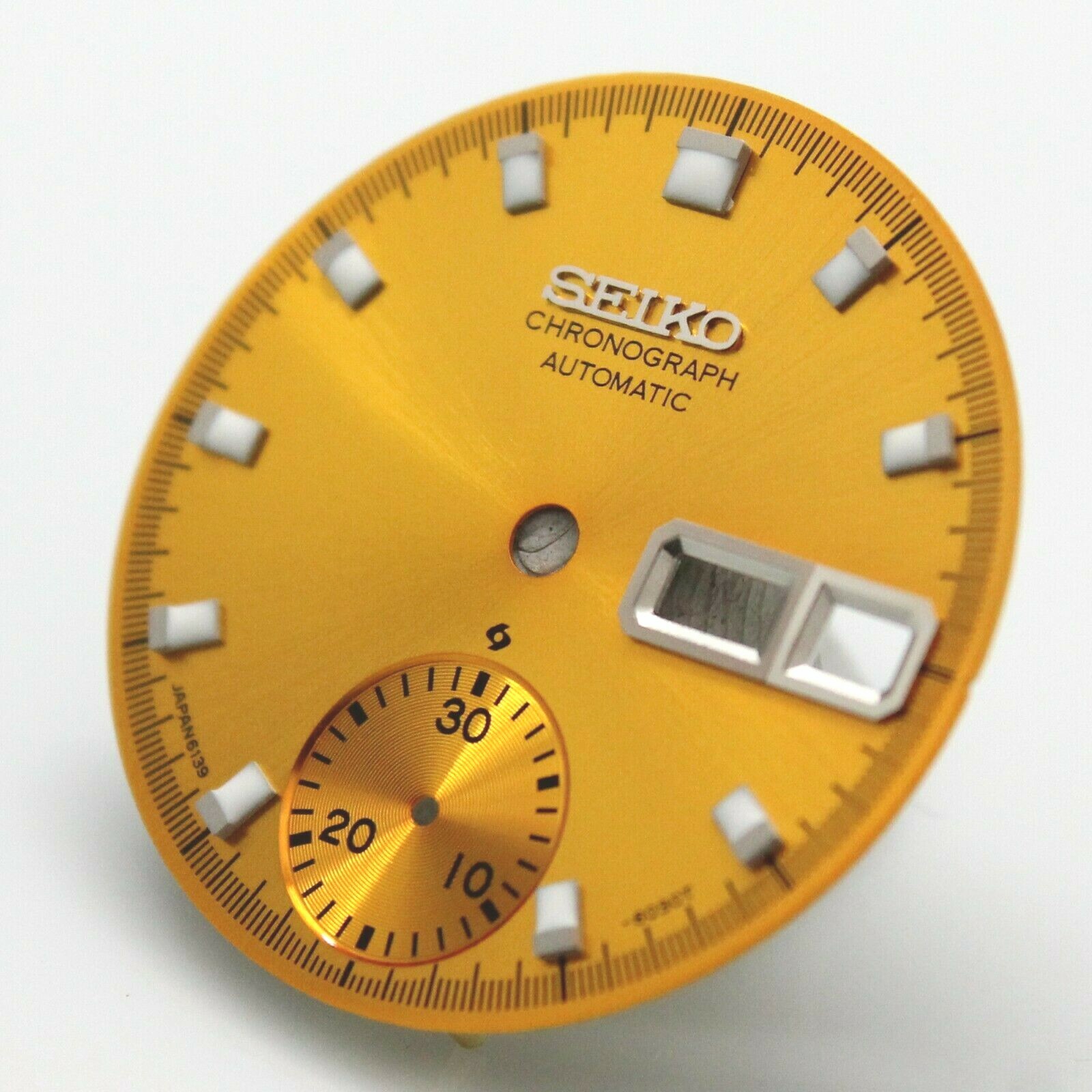 Yellow Dial Vintage Seiko Chronograph 6139-6000 6139-6001 6139-6002 6139- Pogue