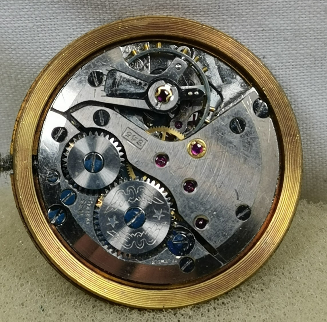 Rotary 17J. Cal A55/ (ETA 2370) Swiss Watch Movement Repair/Parts