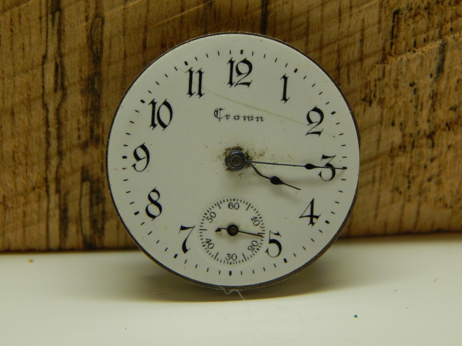 Antique New York Standard Pocket Watch Movement 0s 7j Grade Crown 730