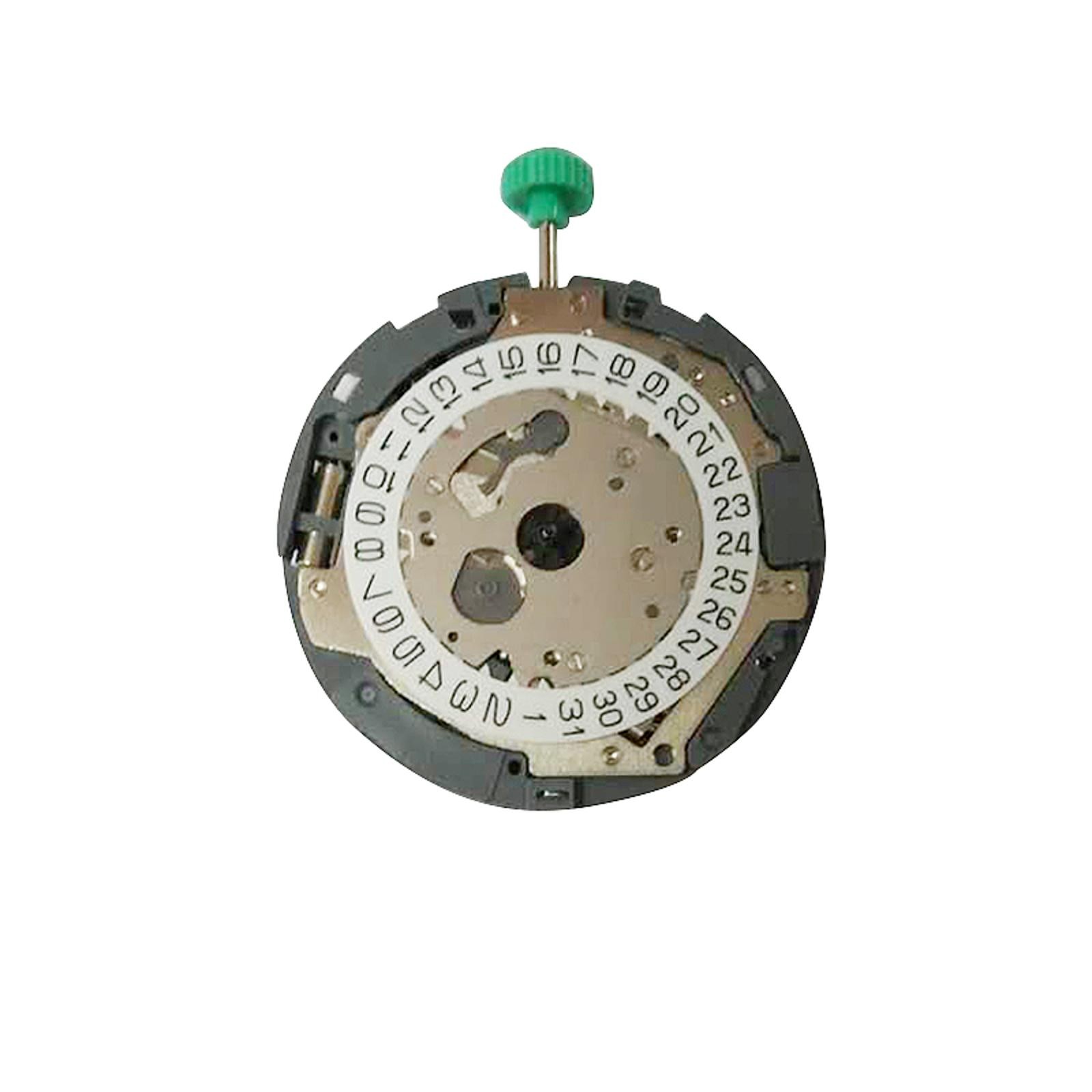 4.13mm Thickness Date At 3 Quartz Watch Movement w/ Stem&Battery for Miyota OS60