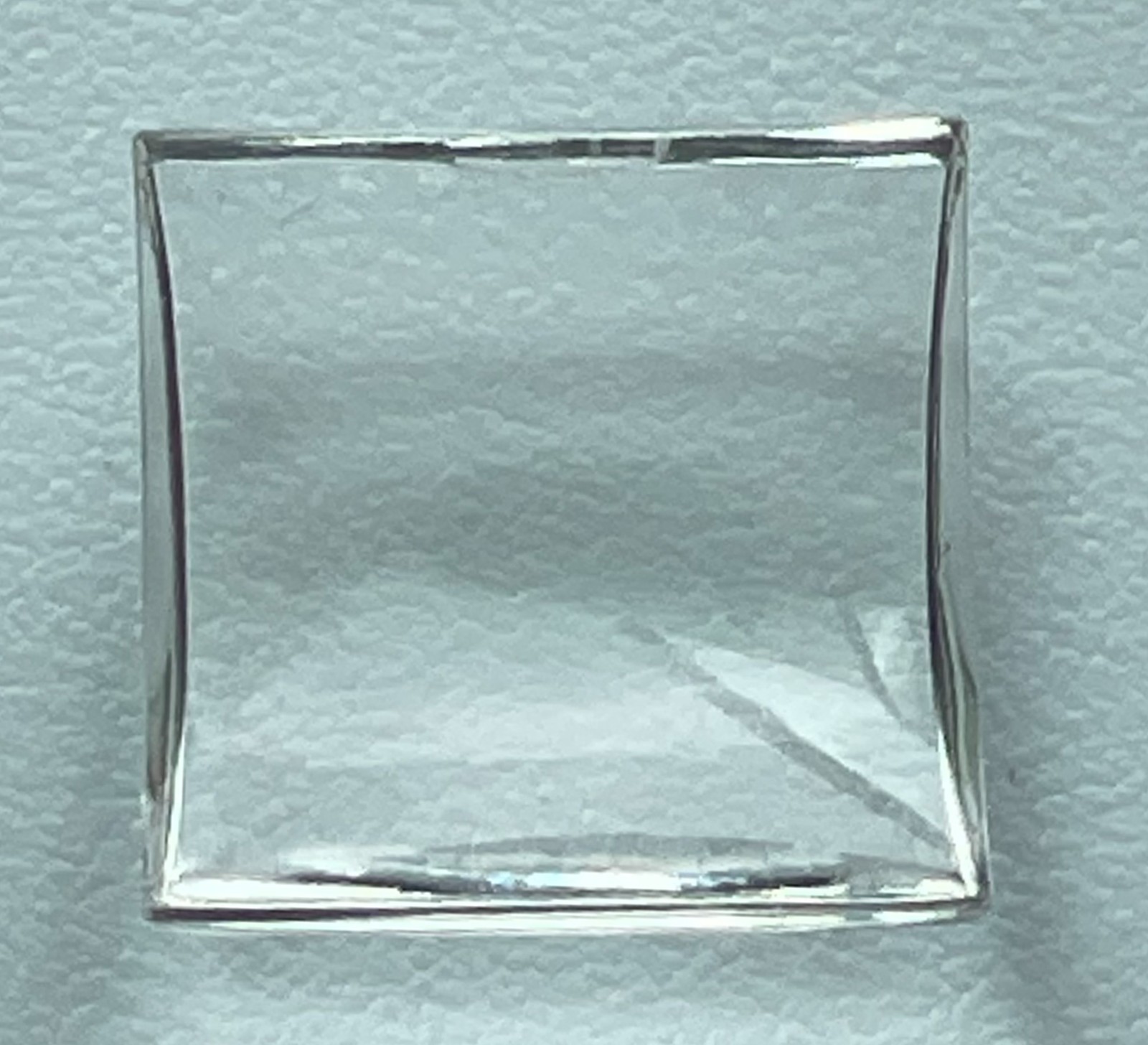 NOS SUC RME 64 Rocket Cylinder Watch Crystal Benrus 12.0mm Square Parts