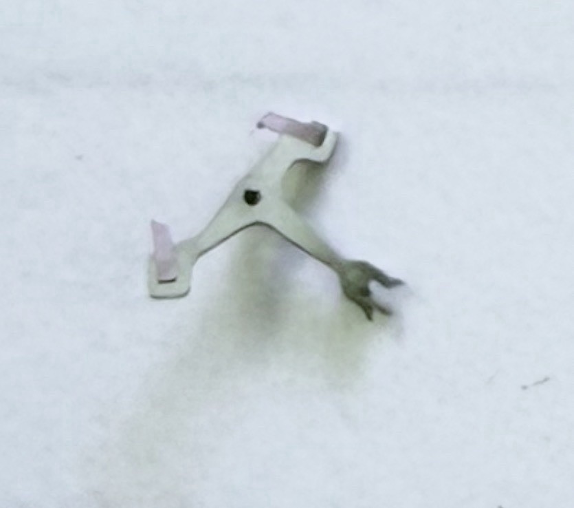 Omega Genuine pallet Fork Part 1316 For Omega Cal 860 861 Moon NOS