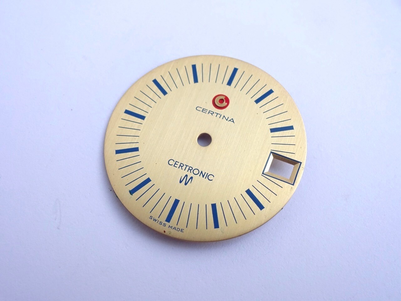 Certina Certronic Dial Hands Case Parts ESA9162 F300 Tuning Fork Watch (1241A)