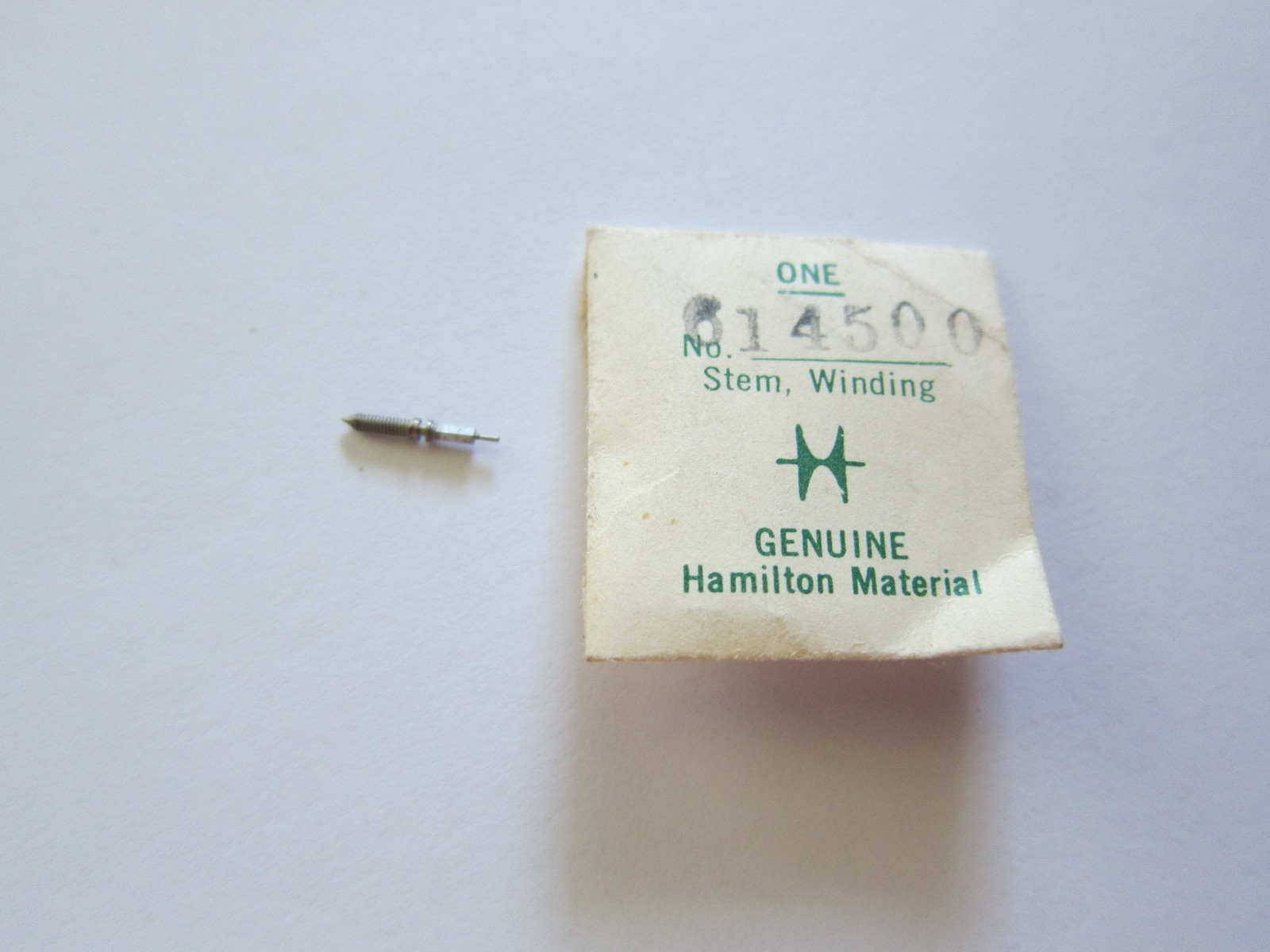 HAMILTON 18/0 WINDING STEM,GRADE 989,PART #614500, NOS