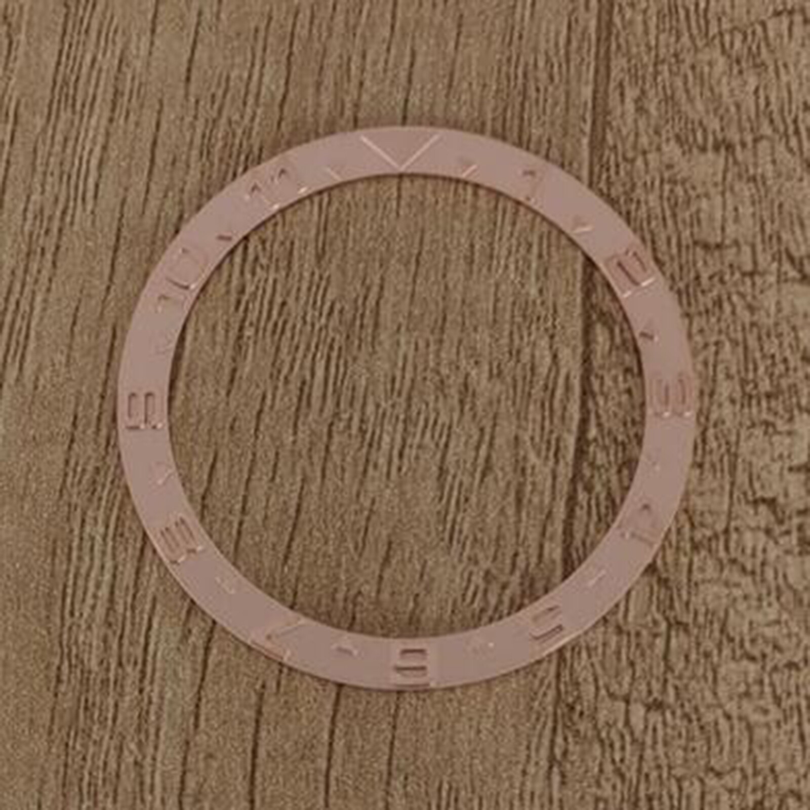 39mm Flat Ceramic/Steel Ring Watch Bezel Insert Ring Watch Accessory Repair Part