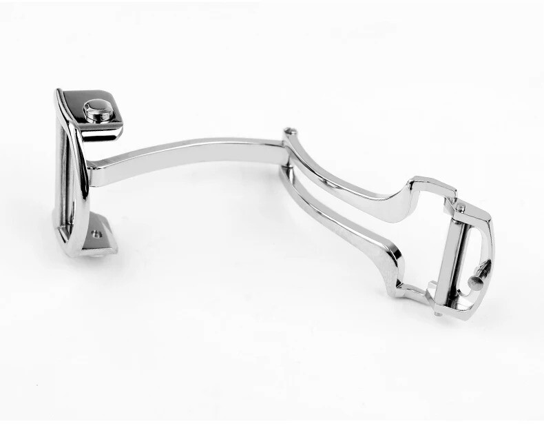 Deployment Clasp Pin buckle for Cartier Tank Ballon Steel 14,16,18mm Folding