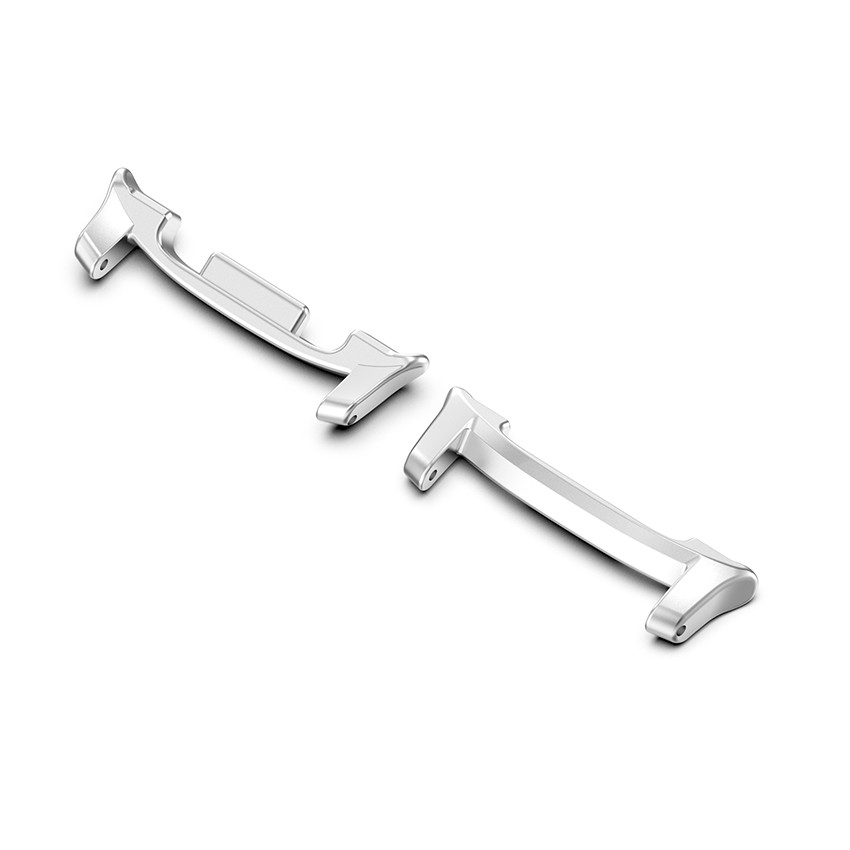 2pc Strap Connector Metal Head Grain Raw Ear for Samsung Galaxy Watch8/8 Classic