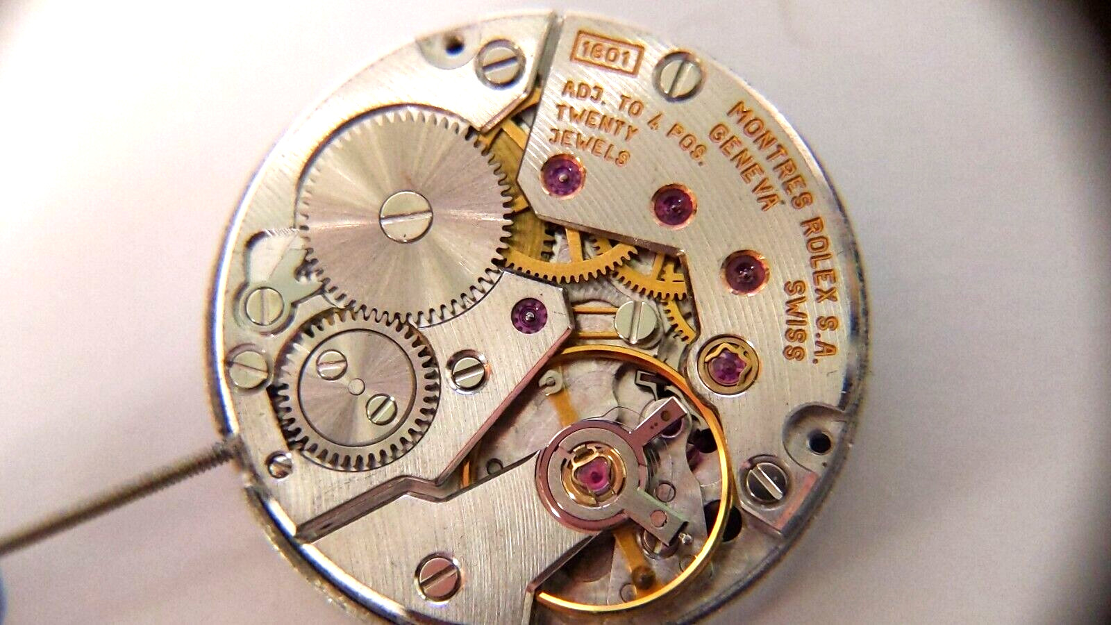 Rolex Cellini movement 1601 men’s Cellini, wind up movement pre-owned, excellent