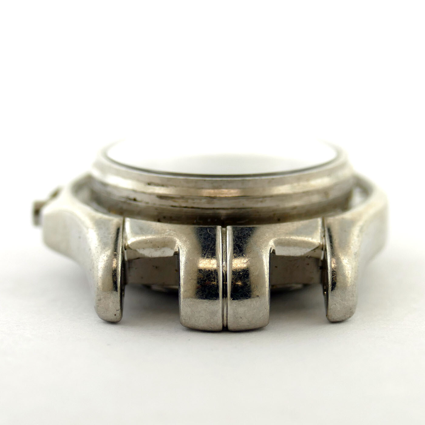 TAG HEUER WT1353 LINK STAINLESS STEEL MIDSIZE WATCH CASE FOR PARTS OR REPAIRS