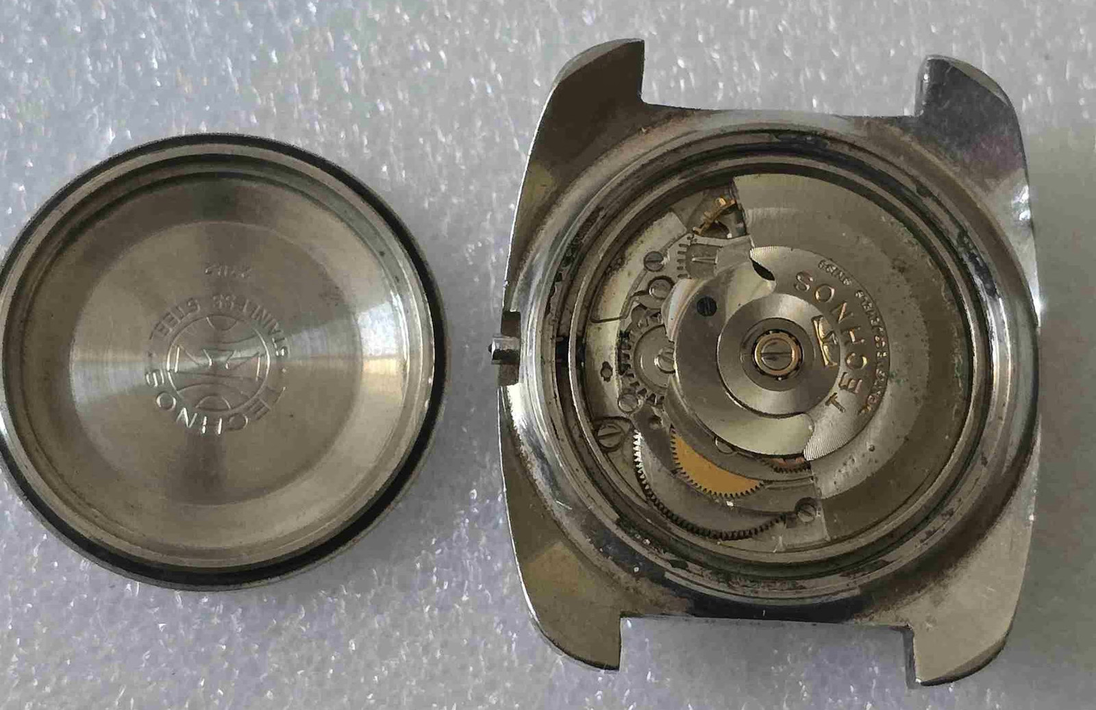 Vintage TECHNOS Supercron Wristwatch. Ref: 2782. Cal: 2032. For Service
