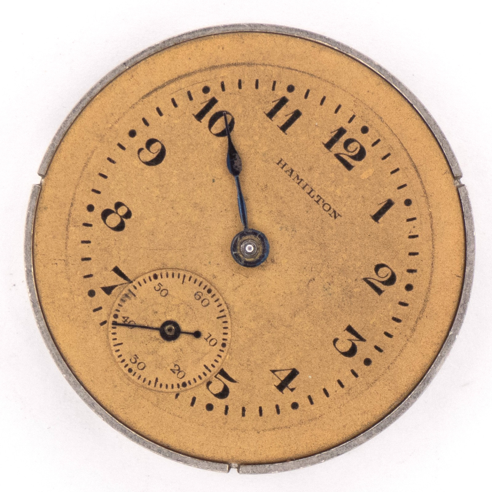 Hamilton Grade 988 6/0-Size 17-Jewel Antique Pocket Watch Movement