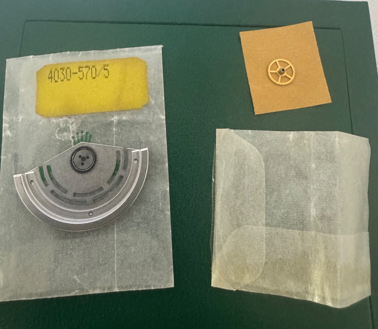 Rolex Automatic Oscillating Weight For Caliber 4030 Chronograph