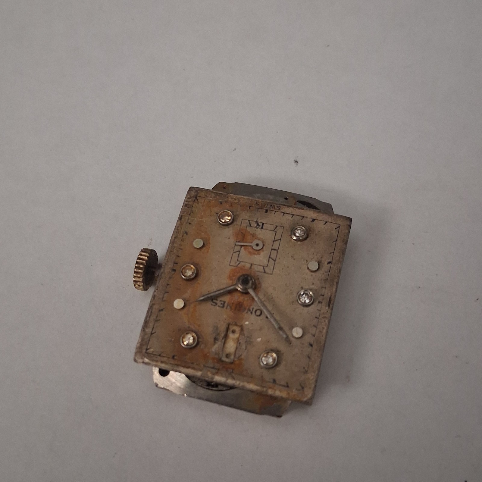 Longines 9L Manual Wind 17 Jewel Parts Movement Dial And Hands – Good Balance