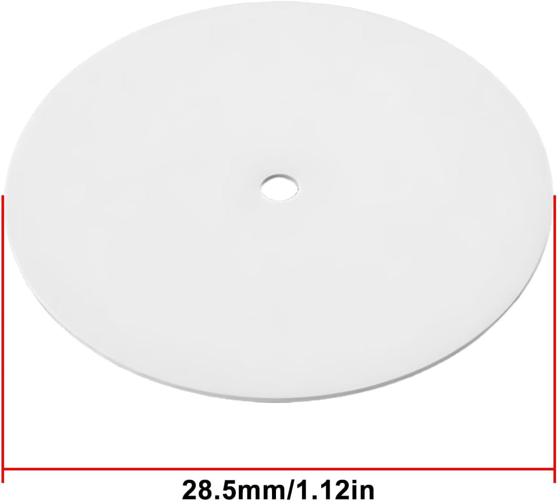 28.5Mm White Matte Watch Dial Stainless Steel Compatible with NH35 NH36 Movement