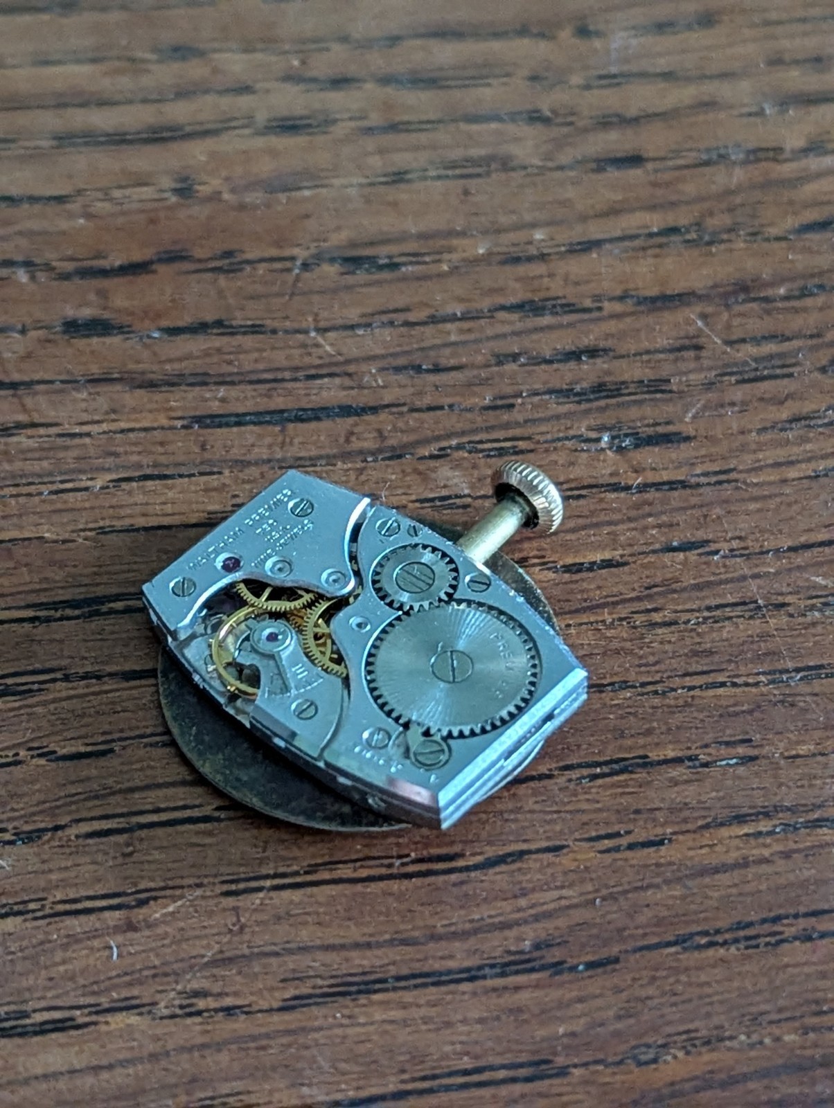 Waltham Premier 750 Watch Movement/Dial/Hands to Restore, Good Balance #S384