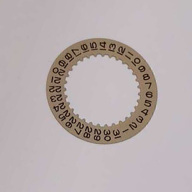 Accessories Swiss 3135 Movement Calendar Plate 3135 Gold Plate Calendar Ring
