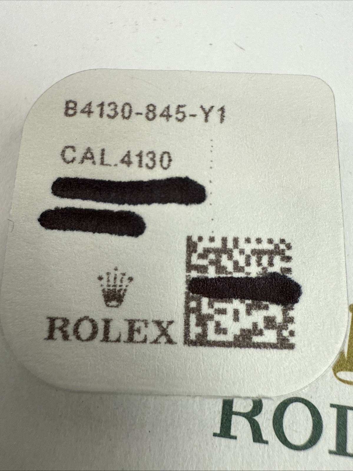 GENUINE Rolex Daytona 4130 845 Minute Wheel For Hour Counter New Factory Sealed