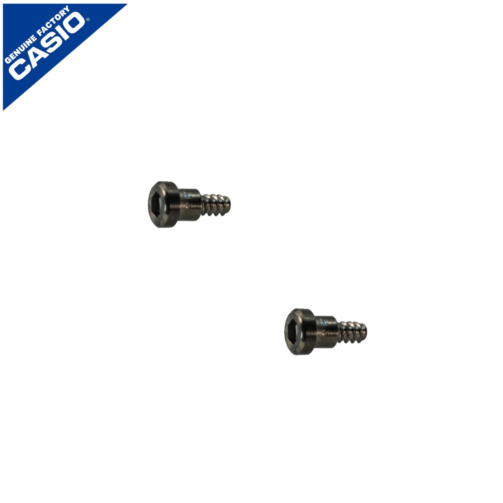 Genuine Casio set of 2 decorative bezel screws for GG-B100 GG B100 10592322