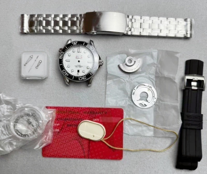 DIY 42mm Stainless steel watch kit For 2824 movement (After-sales accessory)