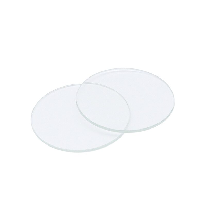 Sapphire Glass Crystal Flat 1.0mm Round Watch Glass 13-40mm Smartwatch Lens Part