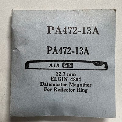 ELGIN : 4804 DATEMASTER – Round 32.7mm PA472-13A
