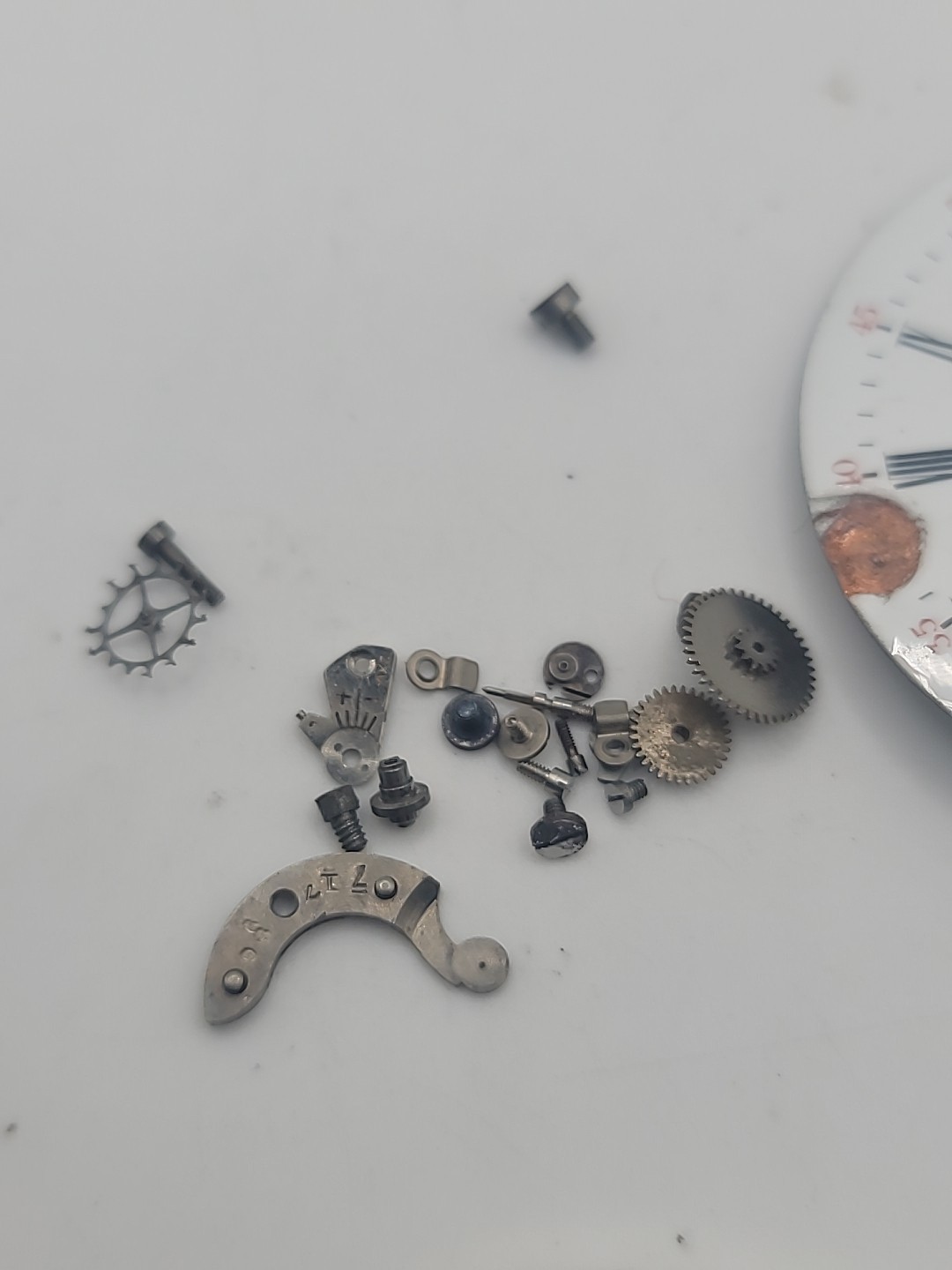 Antique Elgin & Waltham Pocket Watch Movements For Parts Repair Lot Of 6