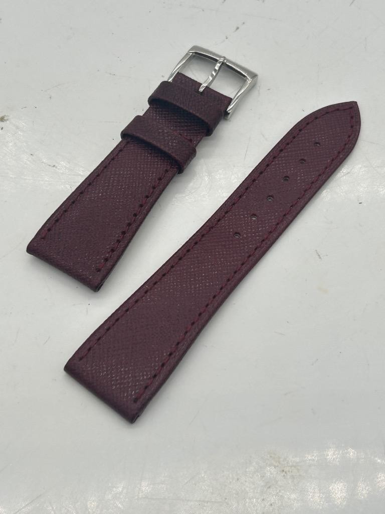 Richard Weil Geneve WATCH strap – genuine leather – burgundy – 22mm
