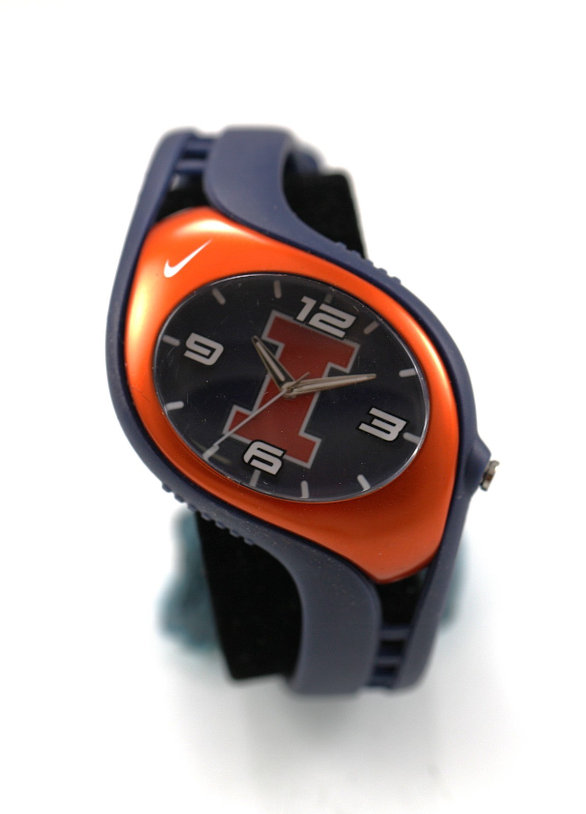 Nike Watch Men ILLINOIS Plastic Stainless Steel 50m Blue NO Movement NON-WORKING