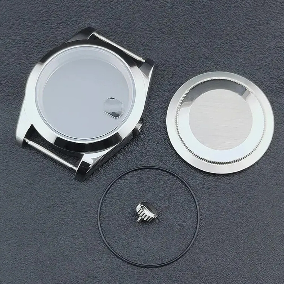36MM Stainless Steel Watch Case Sapphire Glass for SEIKO NH35A/NH36/4R Movement