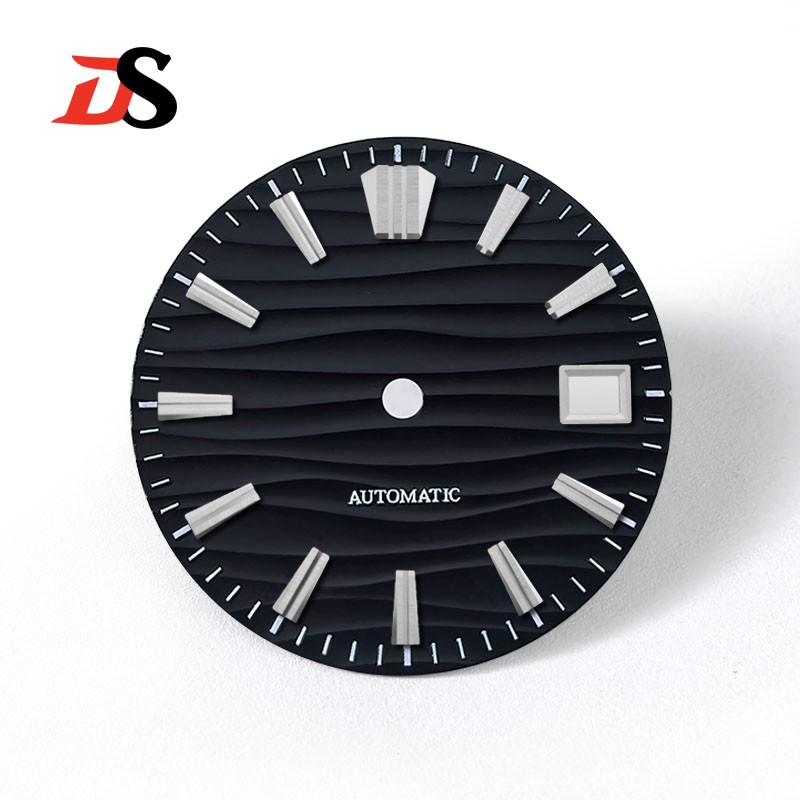 28.5mm Dial Wave Dial GS No Lume NH35 Movement High-quality 3 O’clock Date
